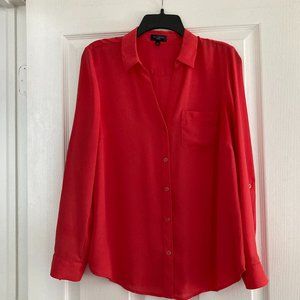 The Limited Ashton Shirt - Orange Size Large